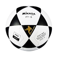 Pelota De Fútbol Mikasa Ft-5 Blanco Negro